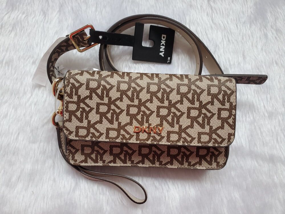 Dkny logo belt bag sales