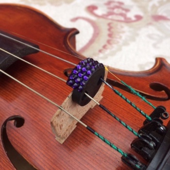 Violin/Viola Mute - Purple Velvet (277)