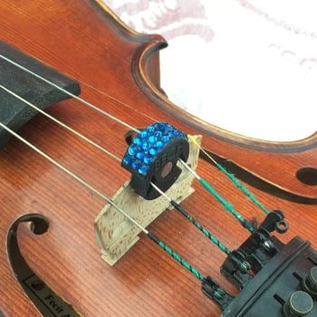Violin/Viola Mute - Capri Blue (243)