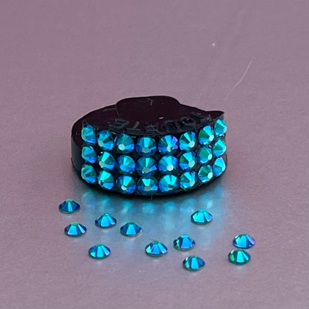 Violin/Viola Mute - Blue Zircon Shimmer (229S)