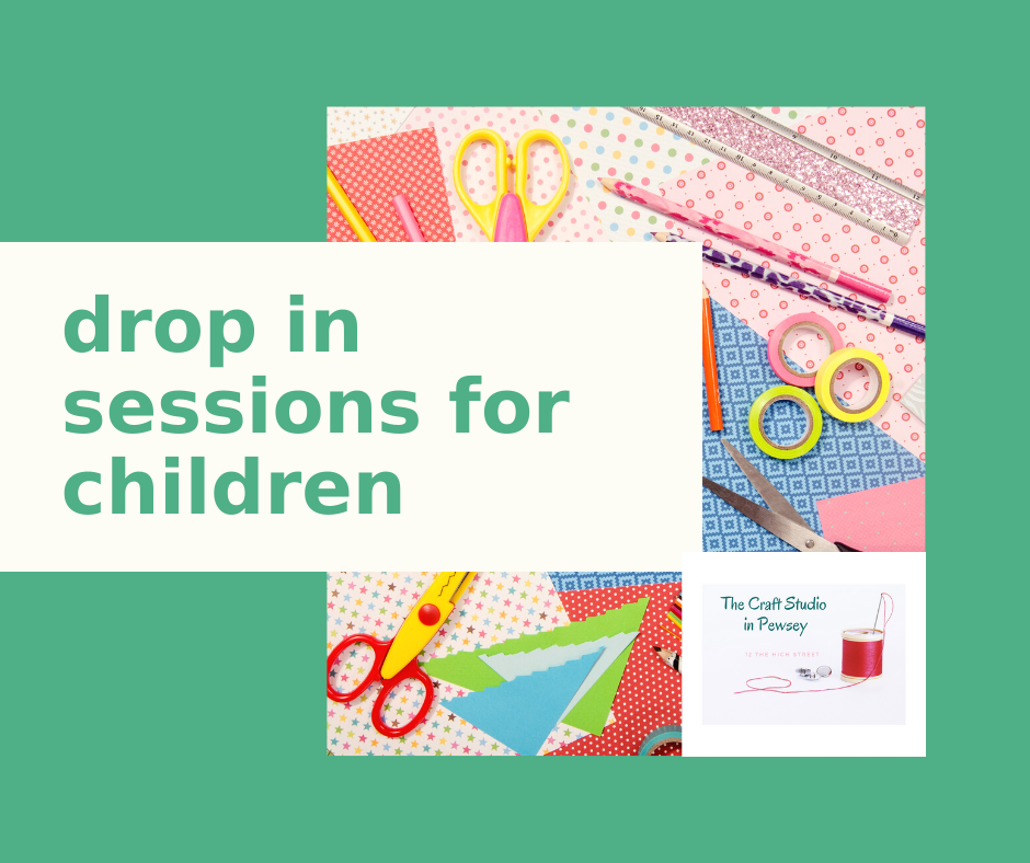 drop in sessions for children at The Craft Studio in Pewsey