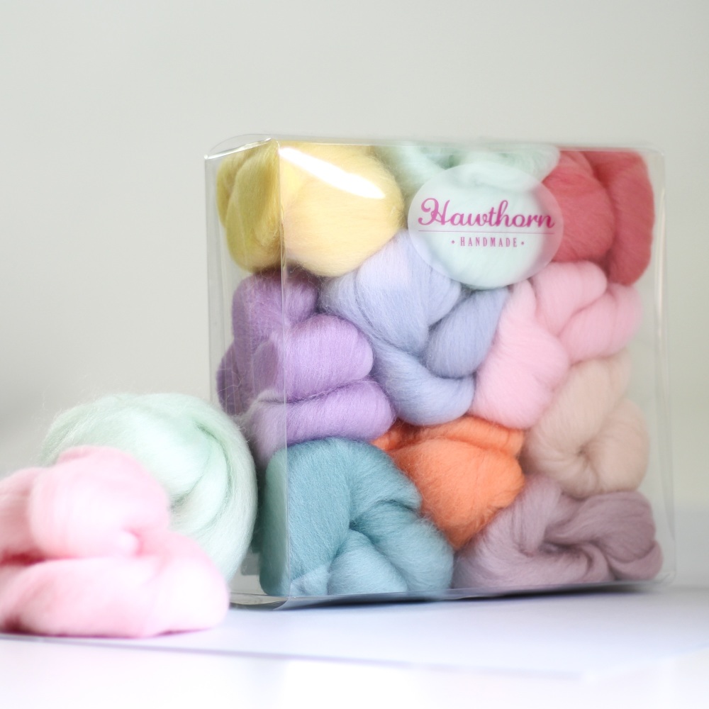 Pastel wool bundle