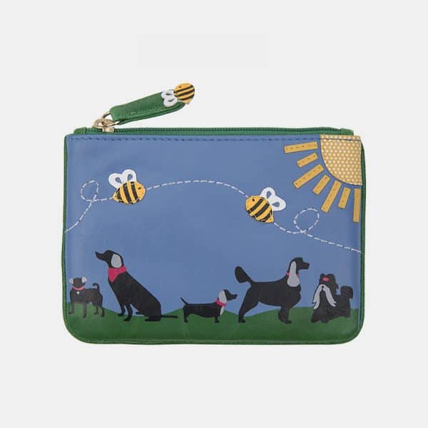 RFID Safe Coin Purse With Bumblebees 13.5cm x 9.5cm Perfect Gift idea