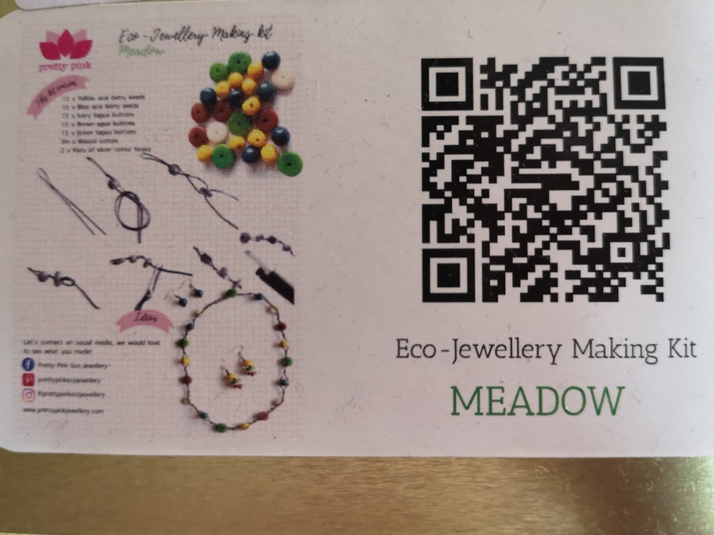 eco jewellery making kit -meadow