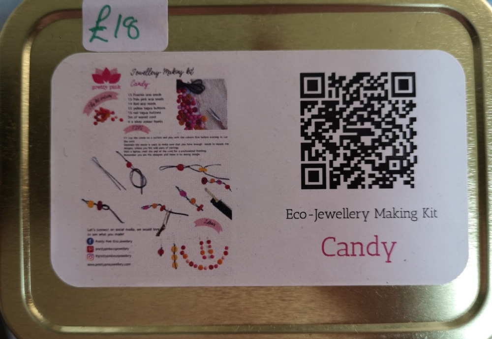 eco jewellery making kit -  candy