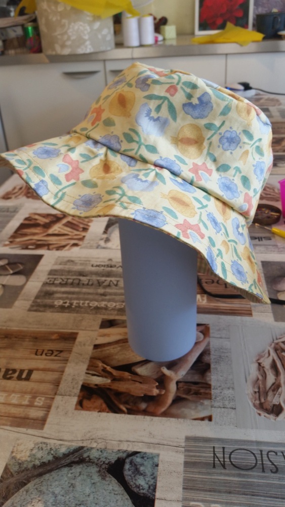 Sew a bucket hat Wednesday 12th June  6pm - 9pm