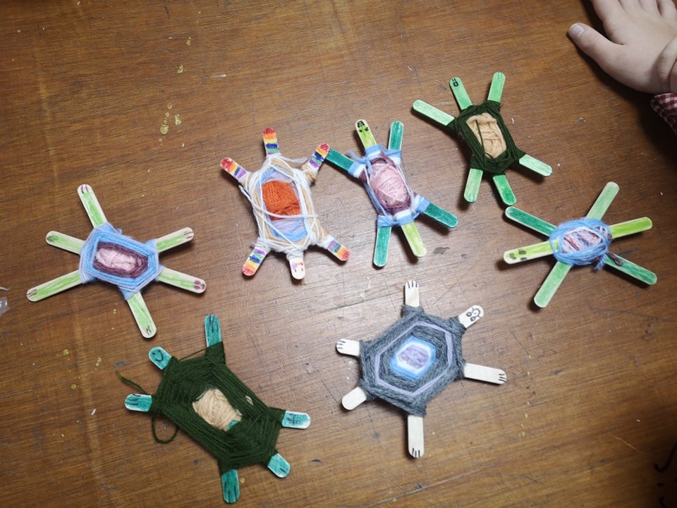 weaving turtles Monday 12th August 10am -11am