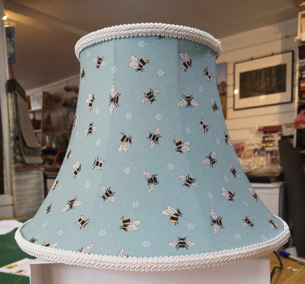 traditional hand sewn lampshade workshop Saturday 18th January 2025 9am - 5.30pm