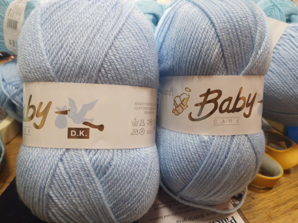 Woolcraft  baby care dk blue