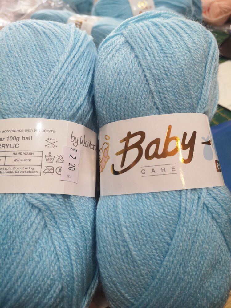 Woolcraft  baby care dk aqua