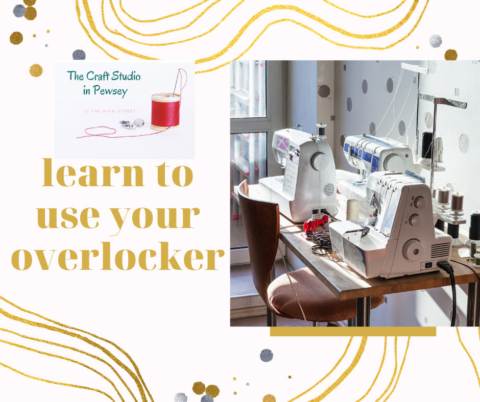lets get the overlocker out of its box! Monday 6th October 10am - 12noon