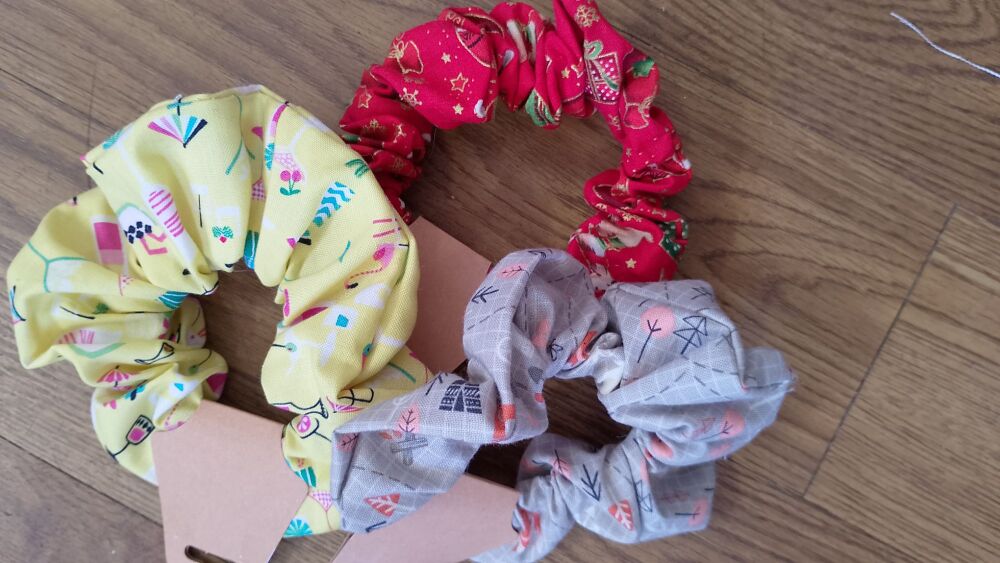 Sewing hair scrunchies Wednesday 29th October 2pm - 4pm