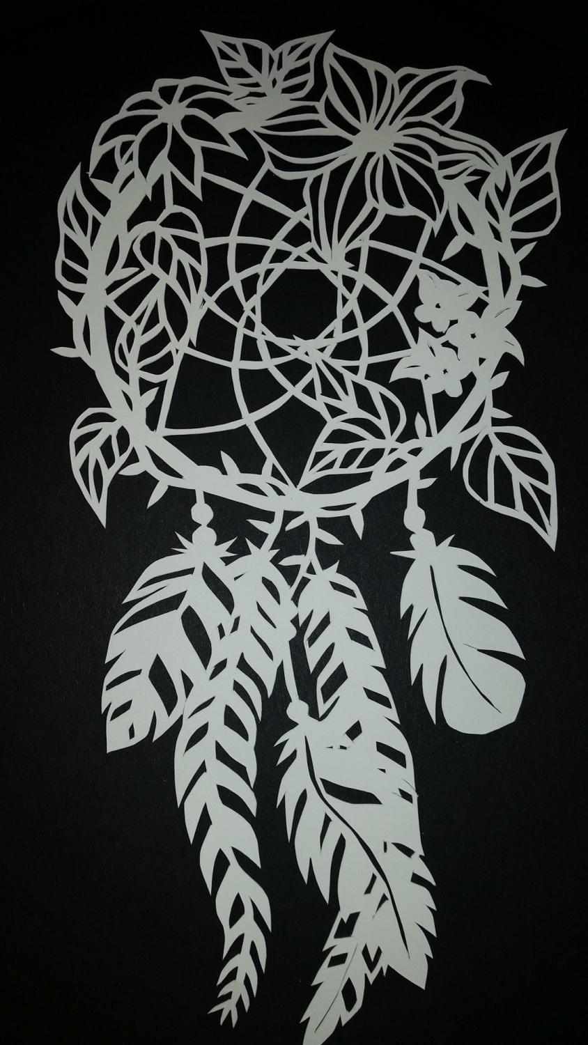 paper cutting Monday  8th December 6pm -8pm
