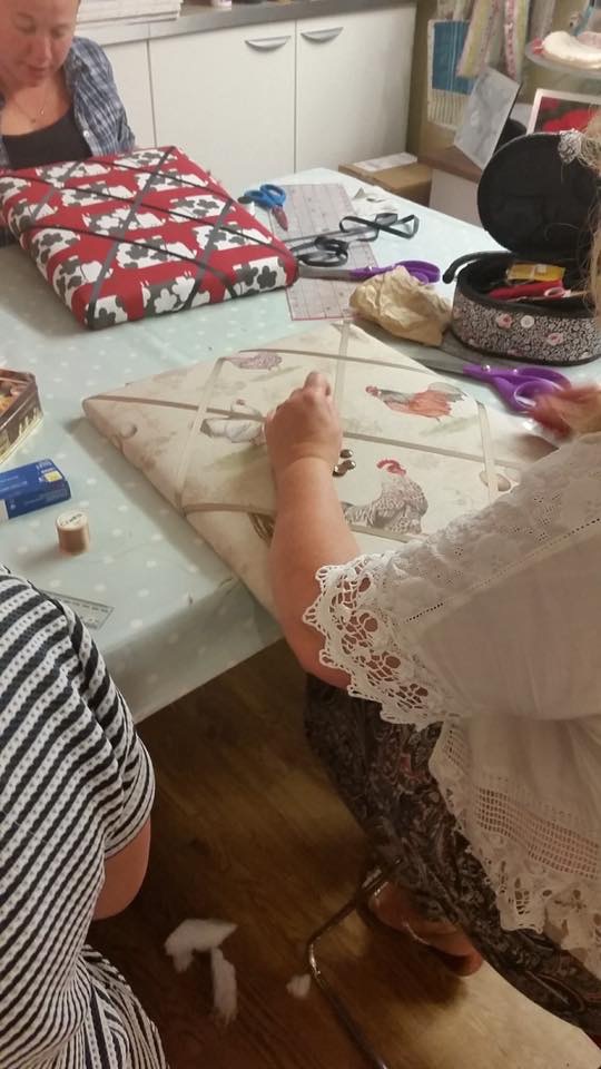 make an A3 padded pinboard Friday 5th December 6pm -9pm