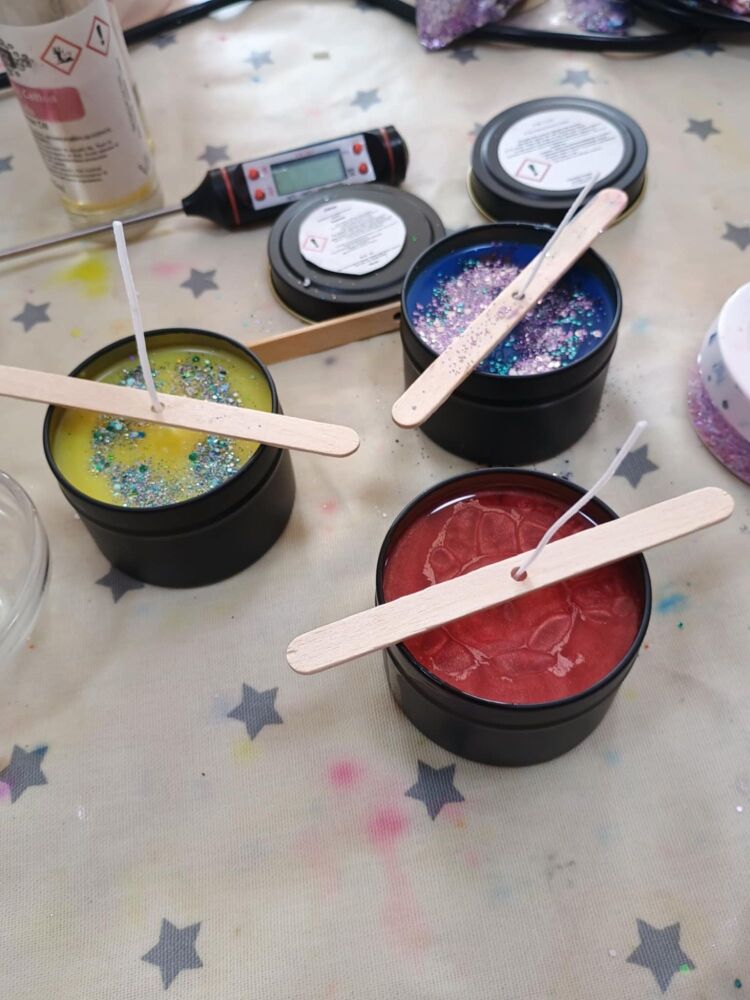 candle workshop Saturday 3rd January 2pm - 4pm