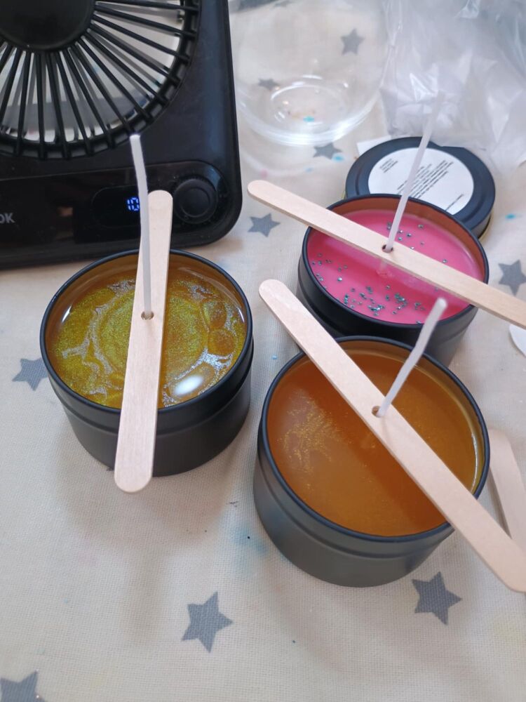 candle workshop Saturday 3rd January 10am - 12noon