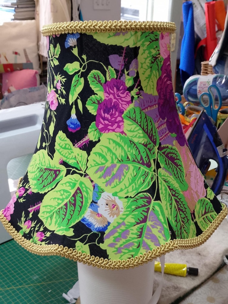 traditional hand sewn lampshade workshop Saturday 28th February 9.30am - 5.00pm
