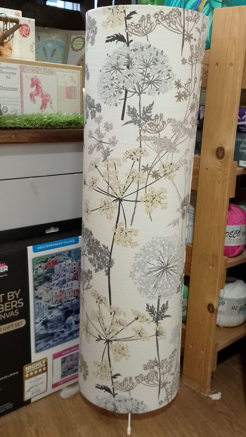 floor drum lampshade workshop Monday 19th January 10am - 12.30pm