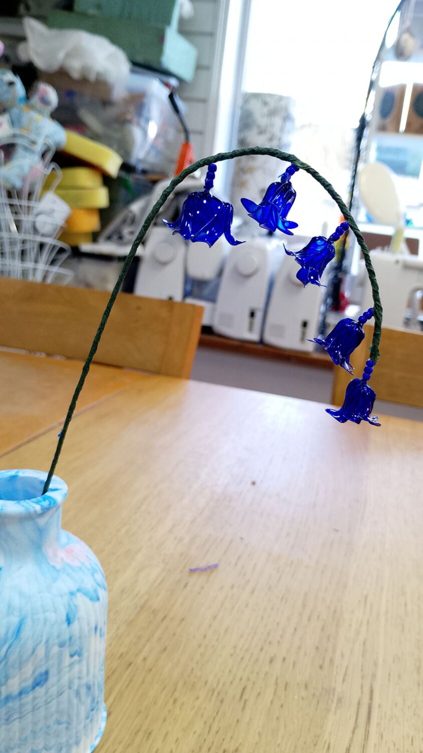 Dipping Resin bluebells workshop Friday 13th February 6pm -8pm
