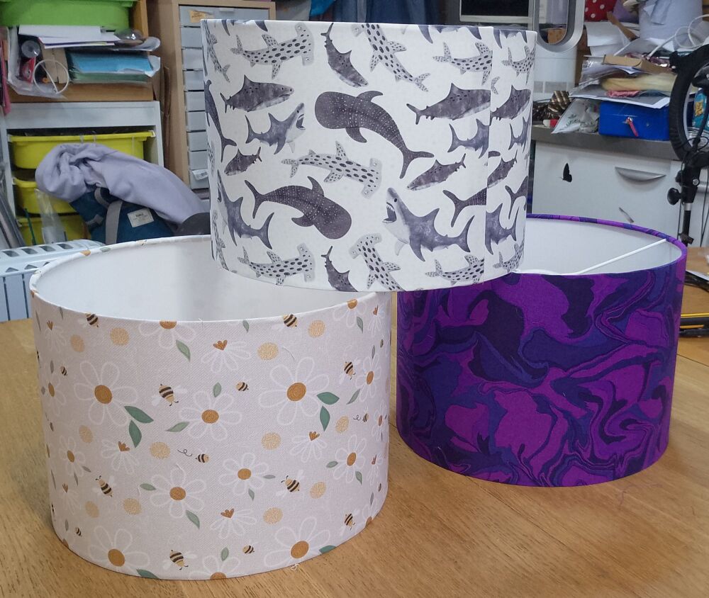 30cm drum lampshade workshop 27th April 10am -12noon