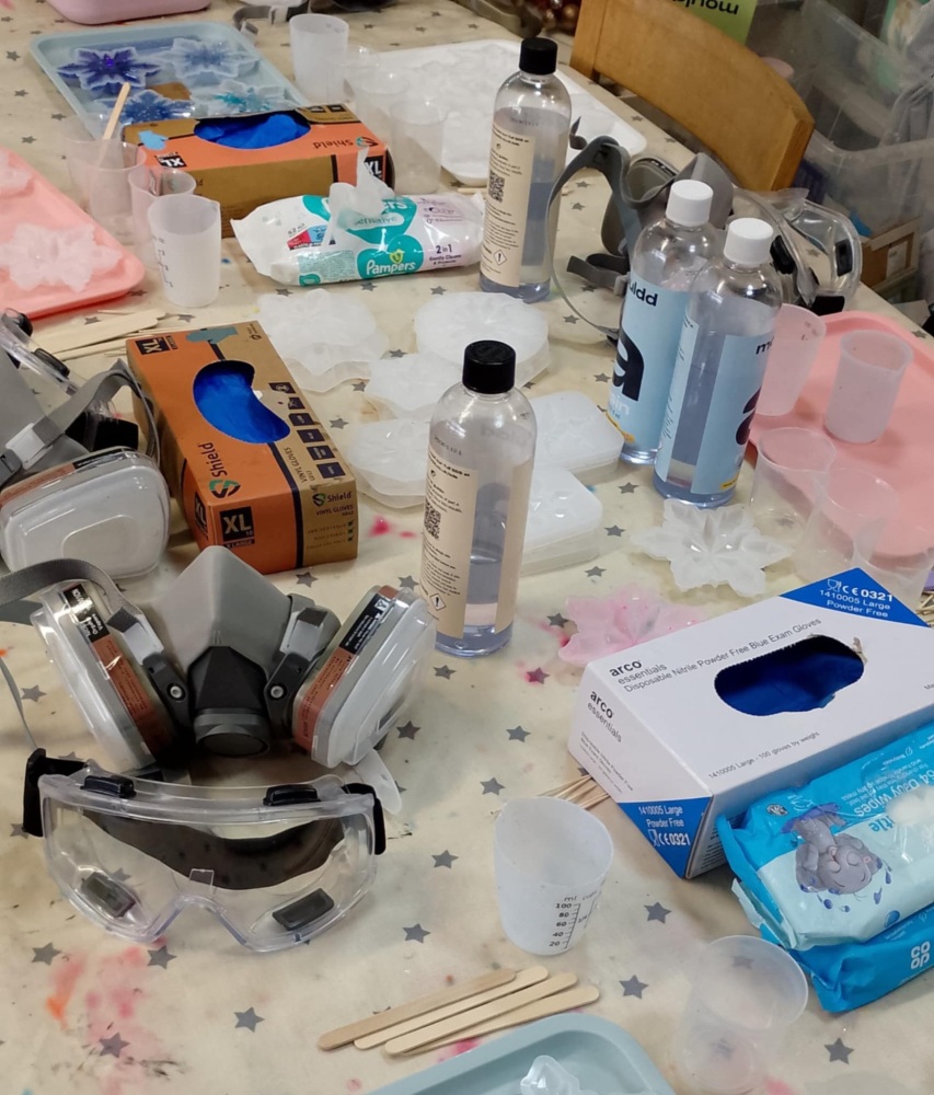 resin workshop Wednesday 1st July 10am - 12noon
