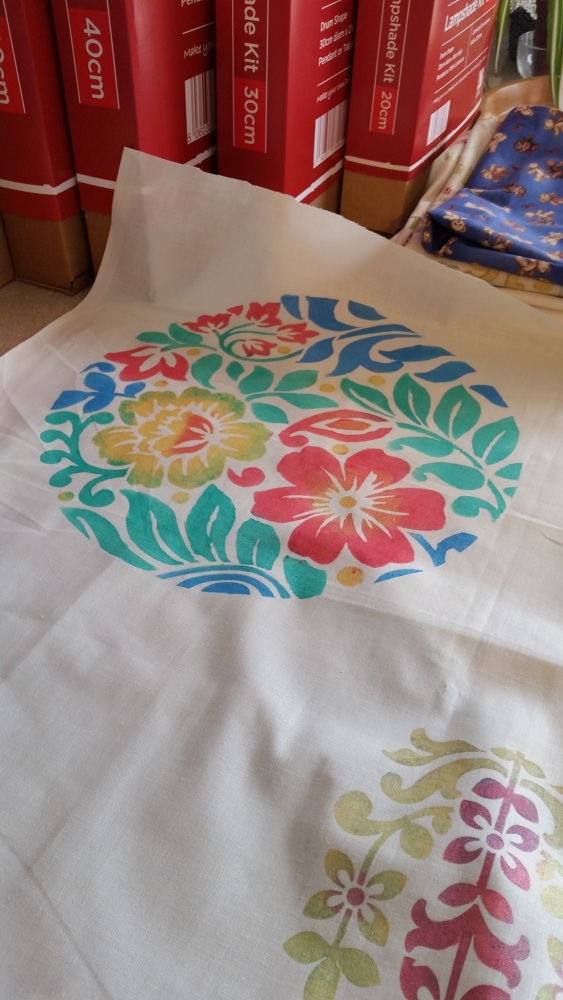 stencil  a tote bag Monday 17th August 10am -12noon