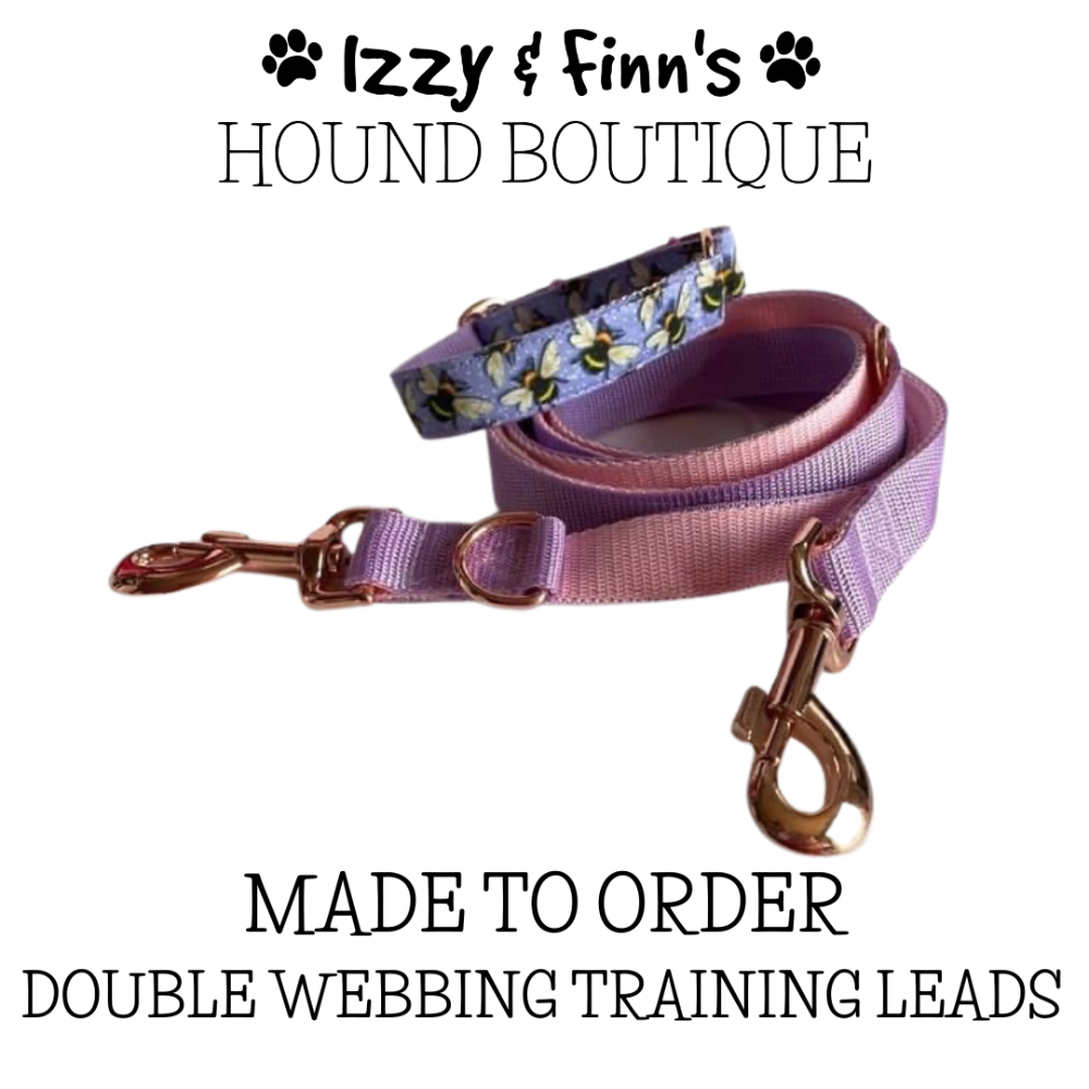 Made to Order - Double Webbing Training Leads