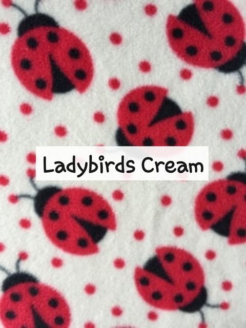 Ladybirds Cream Fleece