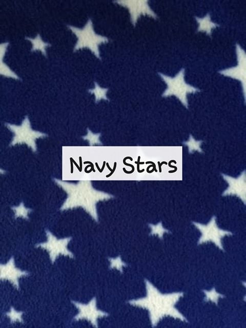Navy Stars Fleece