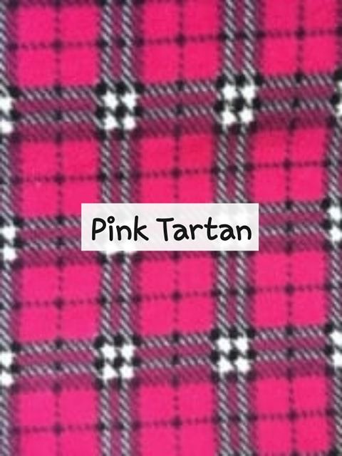 Pink Tartan Fleece
