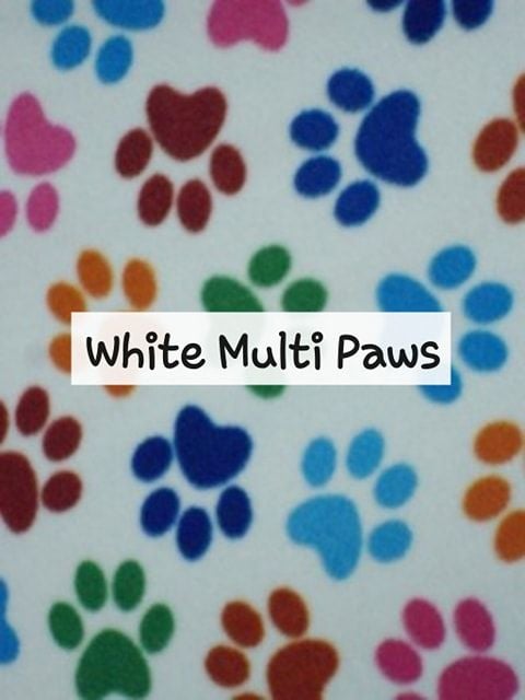 White Multi Paws