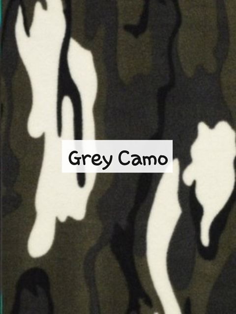 grey camo fleece