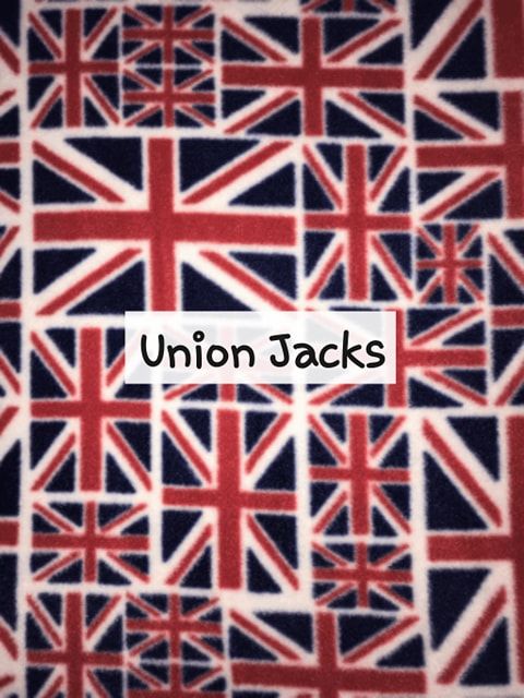 union jacks fleece