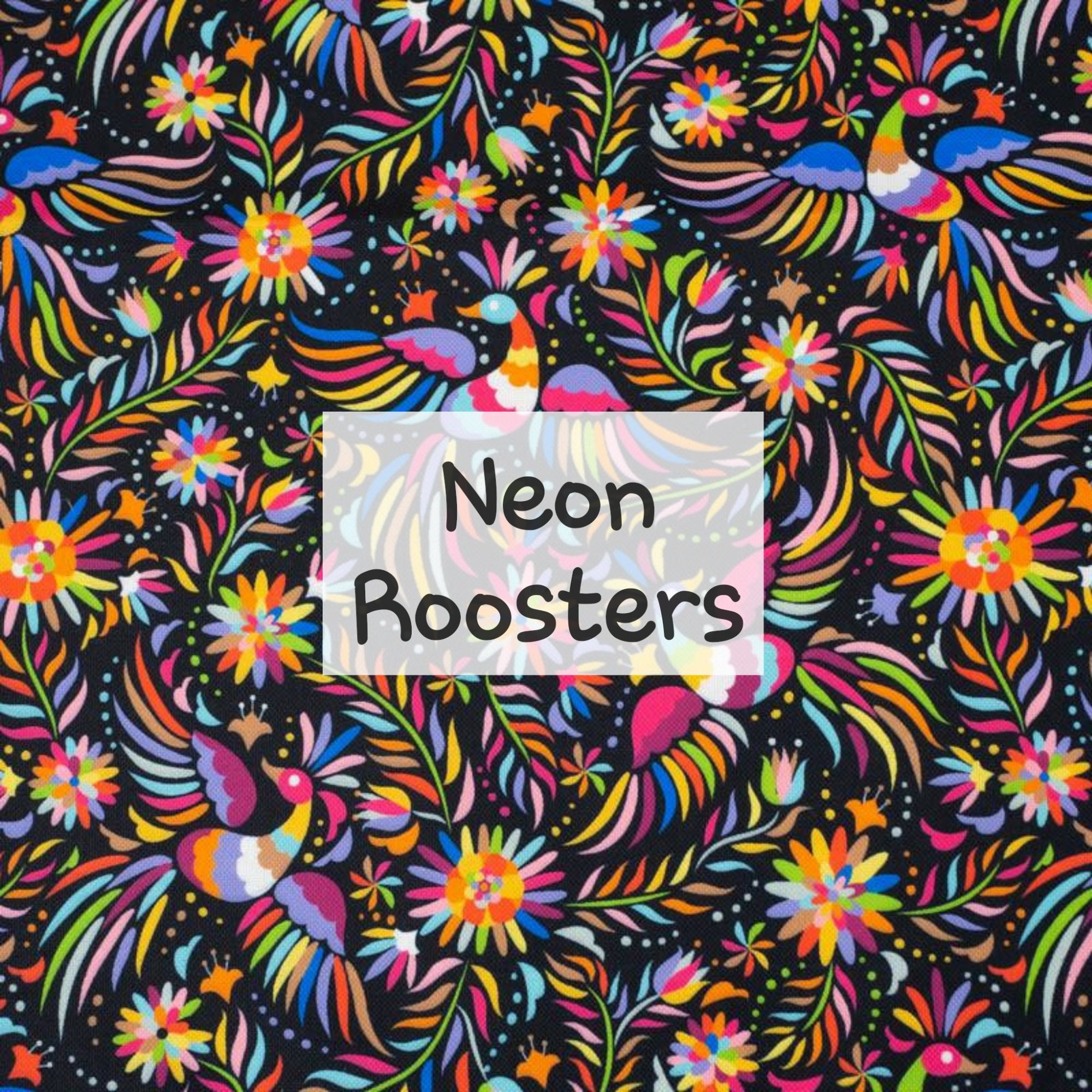 Neon Roosters