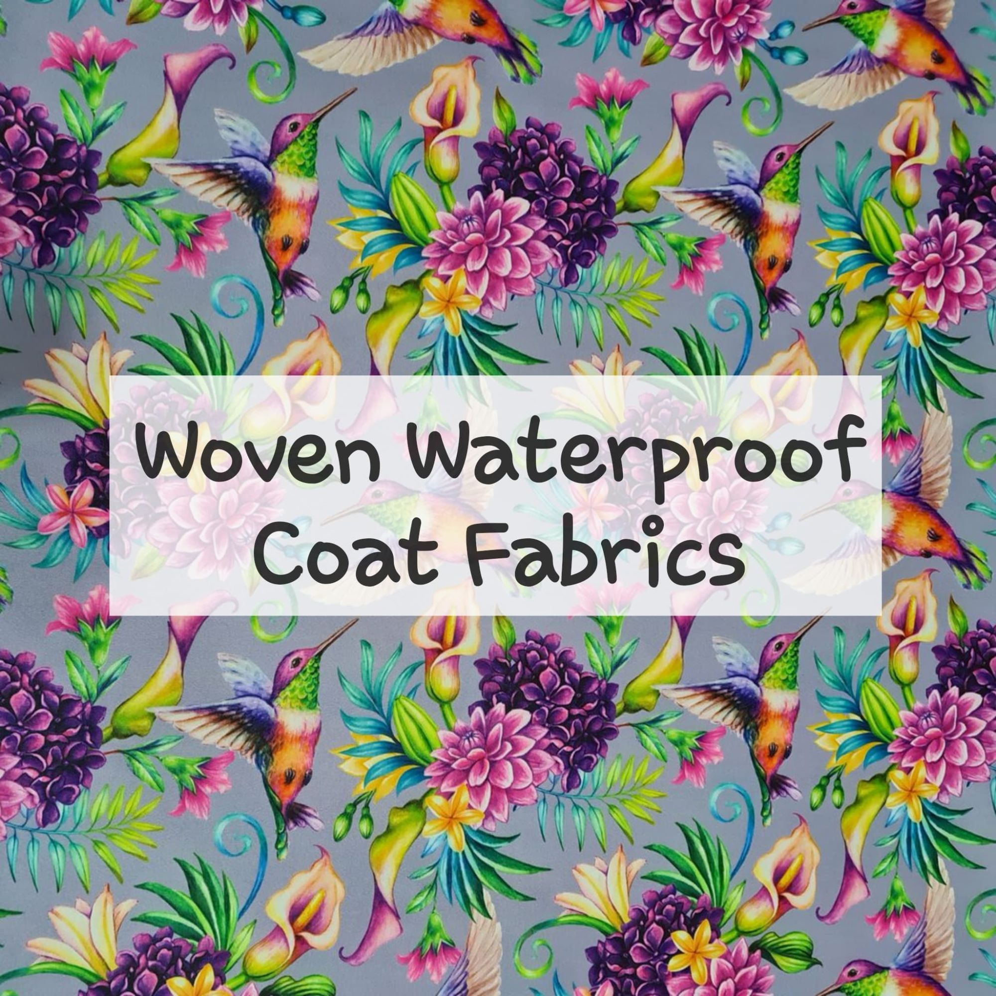 woven waterproof patterened coat fabrics