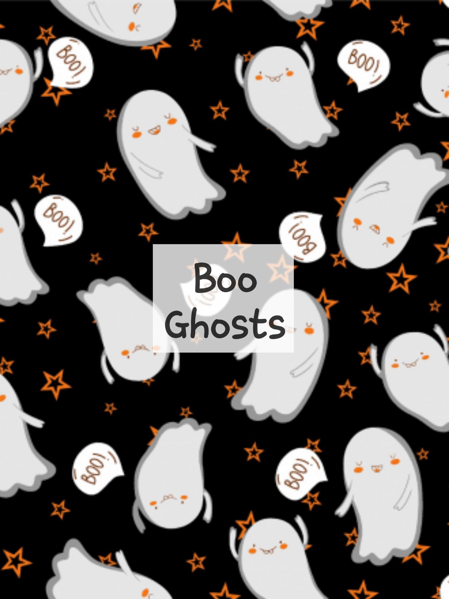 Boo Ghosts fleece