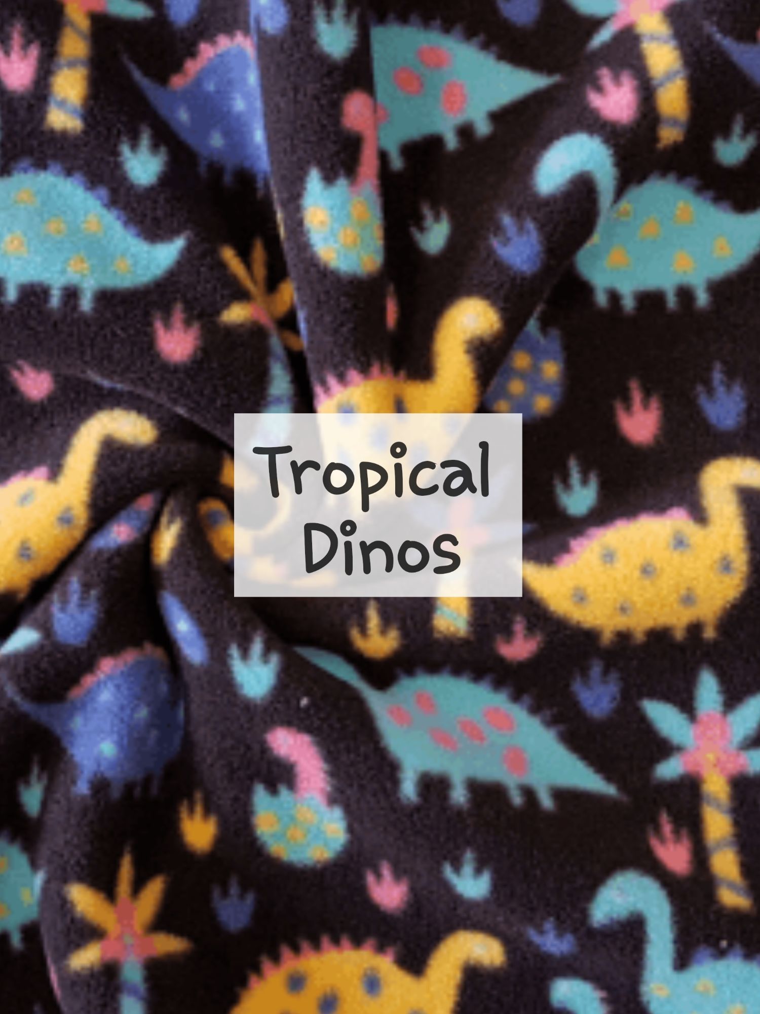 Tropical Dinos Fleece 