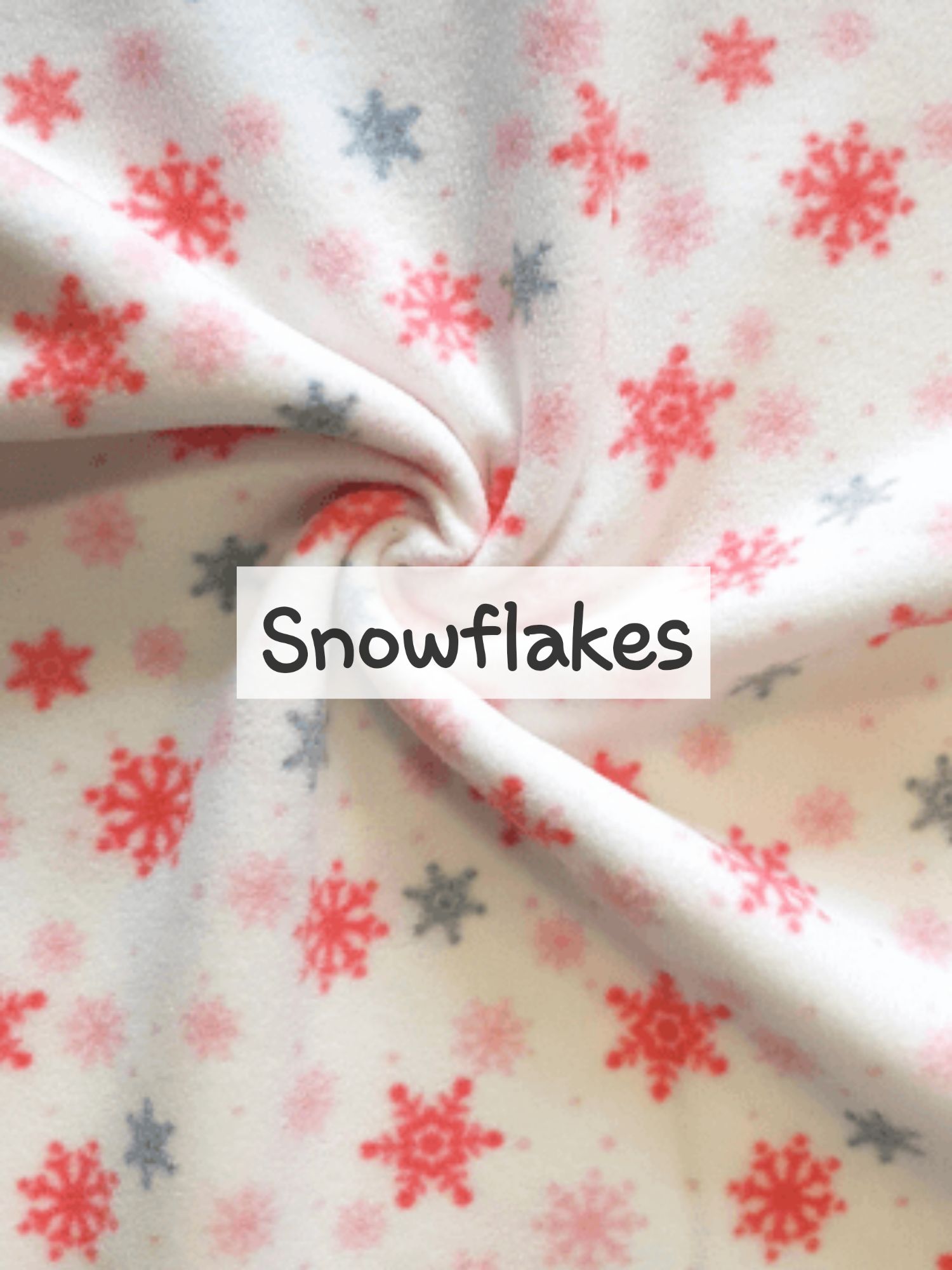 Snowflakes Fleece