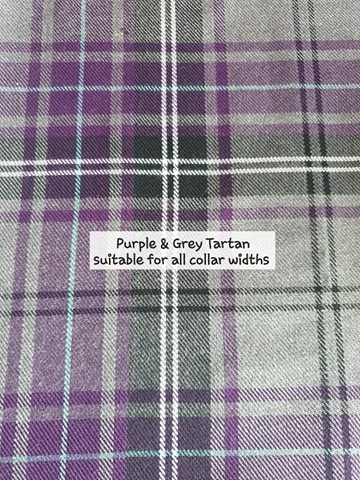 Purple & Grey Tartan