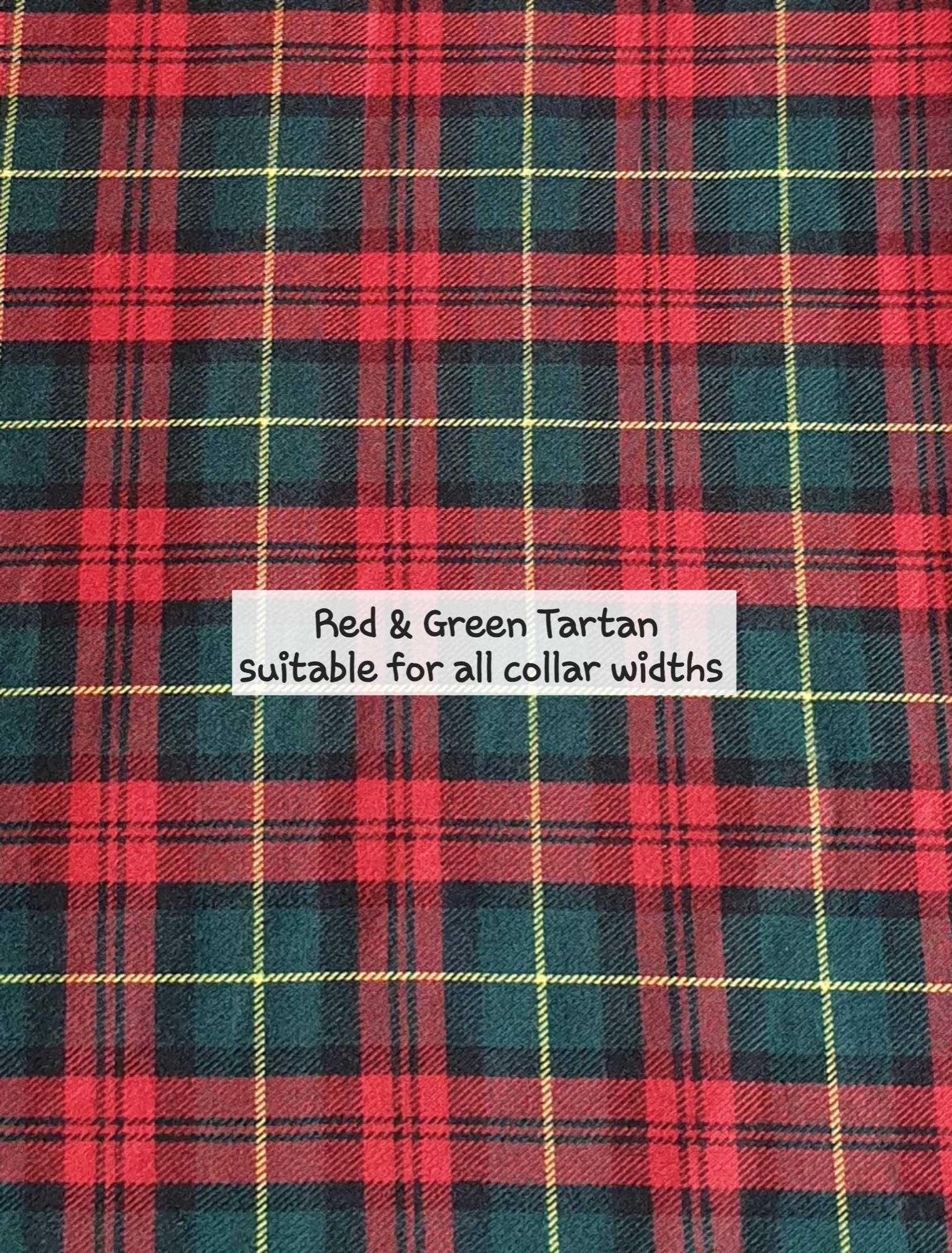 red and green tartan