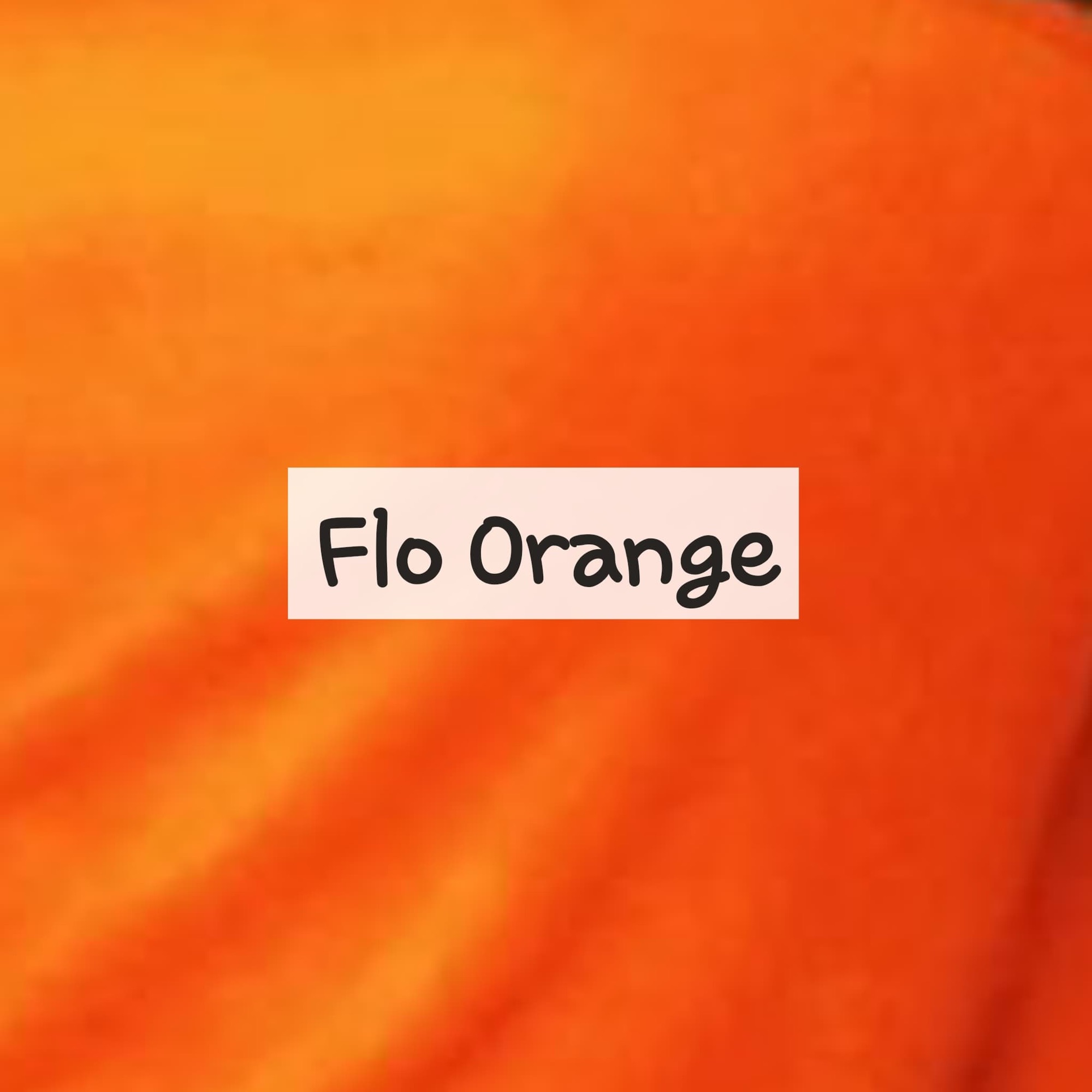 Flo Orange Fleece