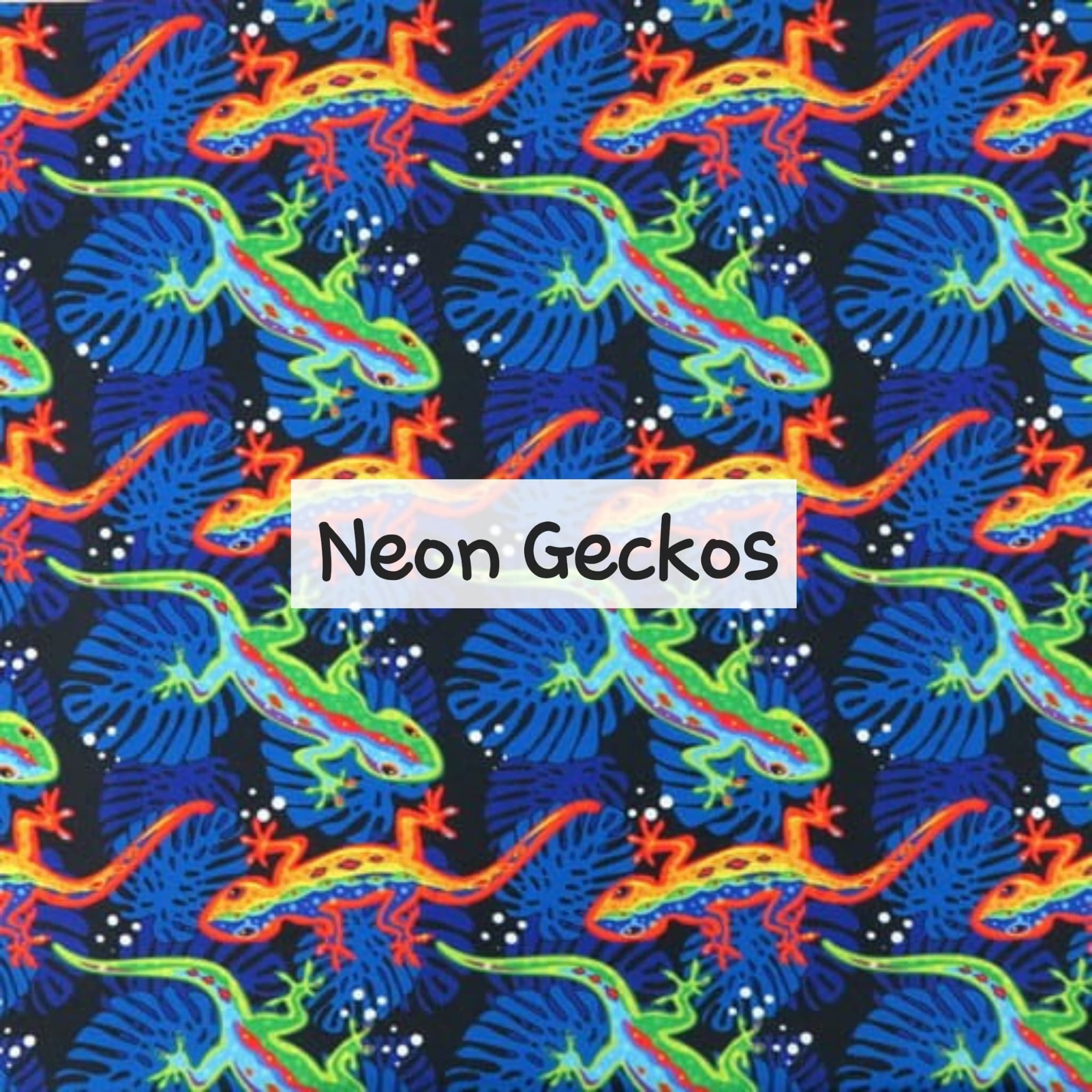 Neon Geckos