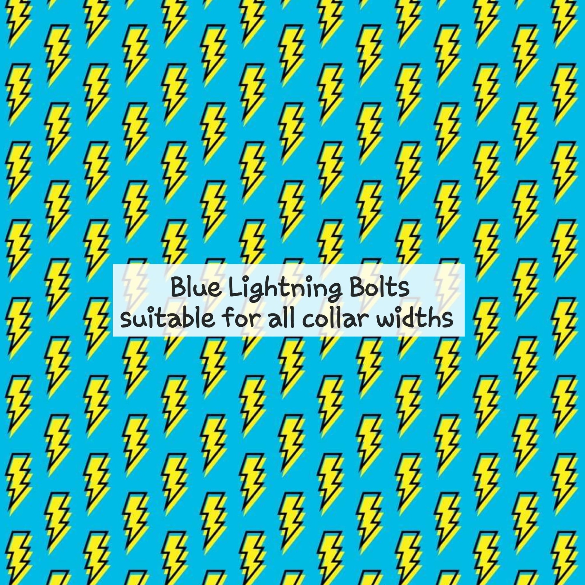 Blue Lightning Bolts