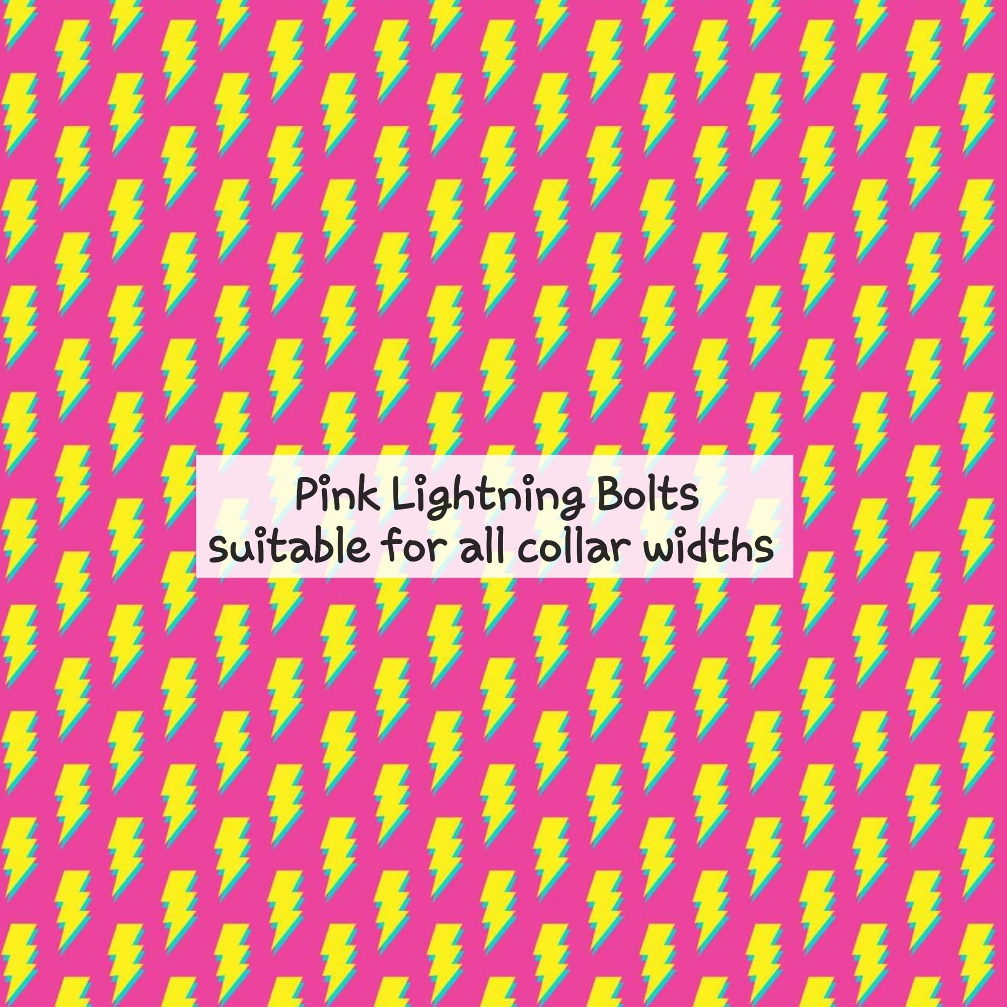 Pink Lightning Bolts