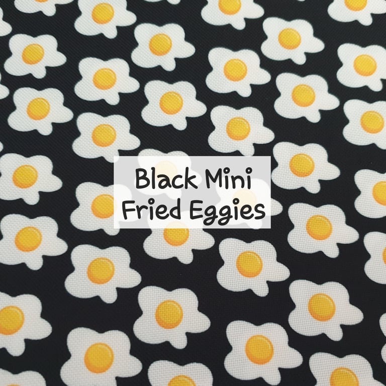 Black Mini Fried Eggies