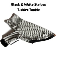 Black & White Stripes T-shirt Tankies