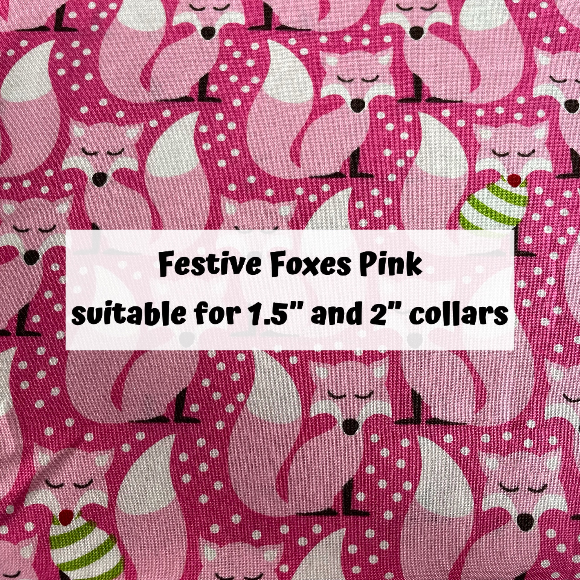 Festive Foxes Pink