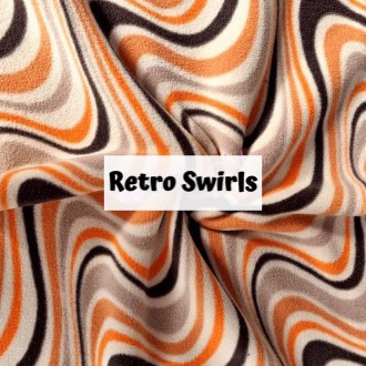 Retro Swirls Fleece
