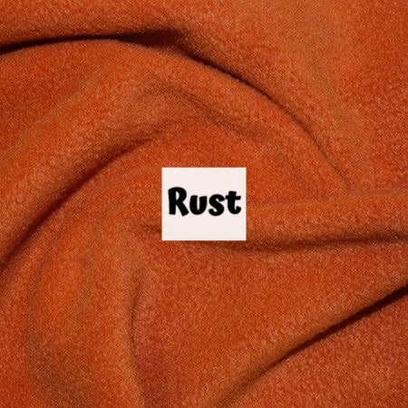 Rust Fleece