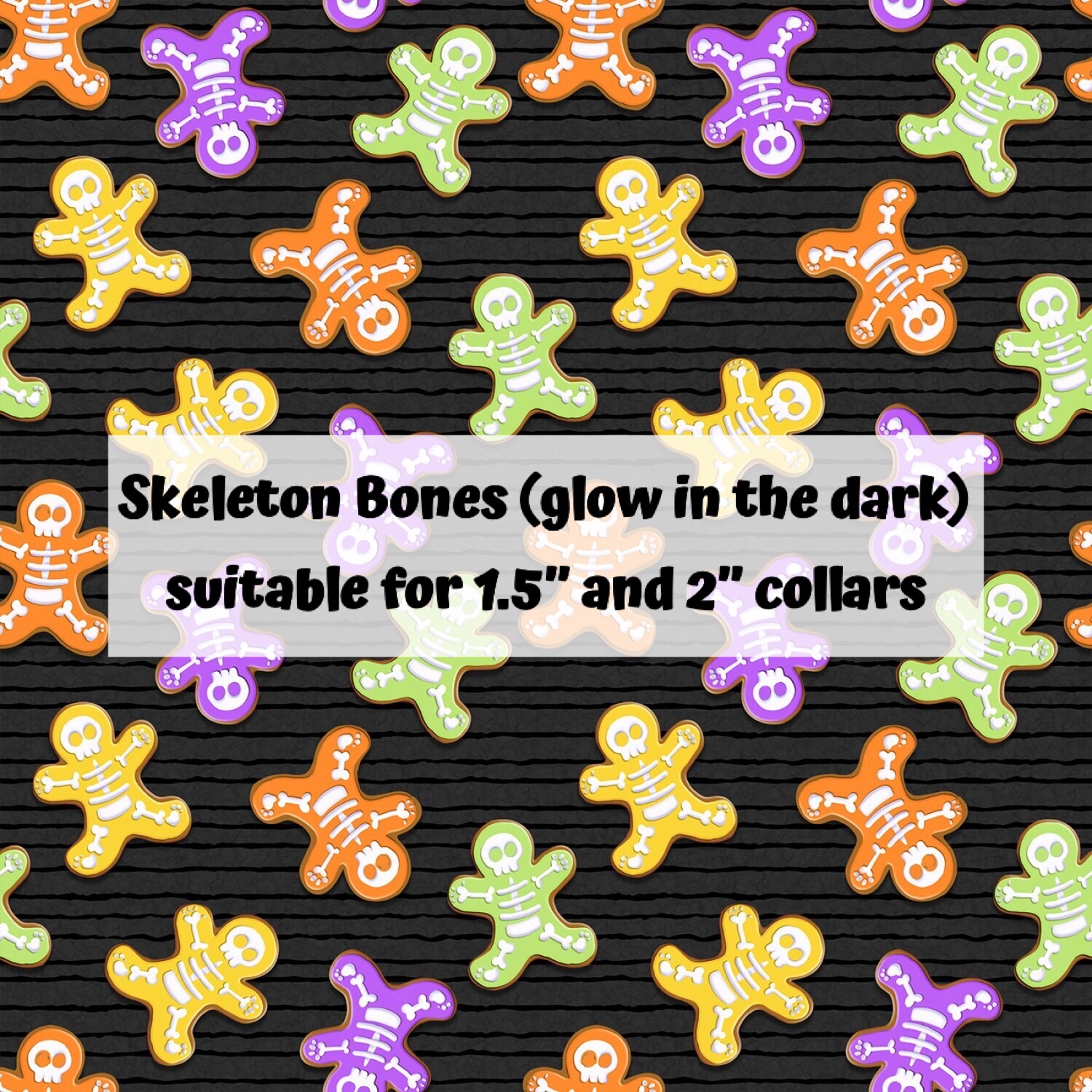 Skeleten Bones (glow in the dark)